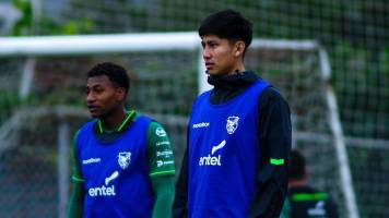 Óscar Villegas ensayó el posible equipo titular de Bolivia para jugar con Jordania