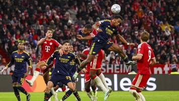 Rice rescata un empate para Arsenal en el choque estelar ante Bayern Múnich
