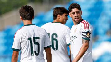 El Madrid golea al Leganés con Valverde en cancha y Dumfries en la grada