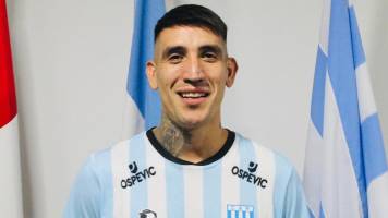 Centurión regresa al fútbol argentino para jugar en Racing de Córdoba