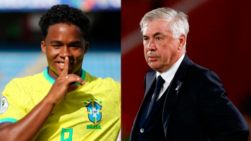 Endrick respalda a Carlo Ancelotti sobre su suplencia en la selección de Brasil 