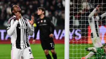 Juventus se vuelve a aplazar de local tras nuevo empate ante Sporting Lisboa
