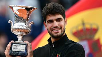 Alcaraz derrota a Sinner y se corona campeón del Masters 1000 de Roma