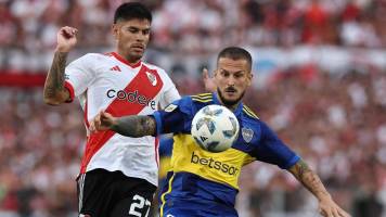 River Plate y Boca empatan en el superclásico del fútbol argentino