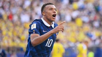 Mbappé iguala a Messi y quedó a un gol del récord goleador de los Mundiales 