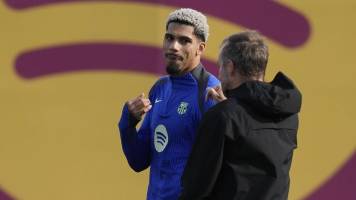 Araújo le pide un tiempo al Barcelona para recuperarse anímicamente