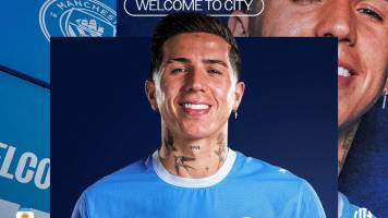 Manchester City hace oficial el fichaje del argentino Enzo Fernández hasta 2031