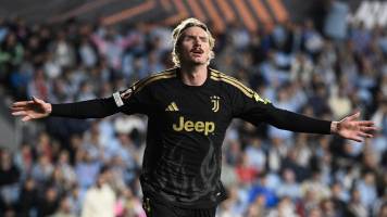 Juventus remonta a Celta de Vigo y toma el liderato en la Europa League