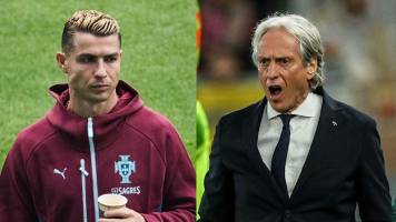 “En el equipo mando yo”, responde Jorge Jesus tras conflicto con Cristiano