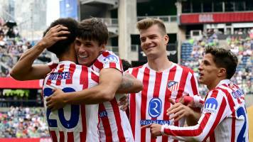 Atlético Madrid se repone con triunfo ante un Seattle al borde de la eliminación