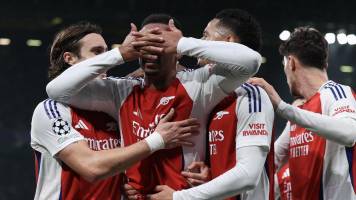 Arsenal pone fin a la imbatibilidad del Sporting de Lisboa con una goleada