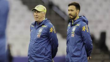 Davide Ancelotti regresa a la selección brasileña junto a su padre tras paso por Botafogo