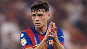 Barcelona pierde a Pedri durante un mes por una nueva lesión muscular