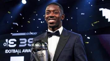 Ousmane Dembélé es premiado con el The Best al mejor jugador de 2025
