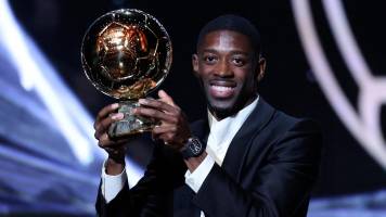 Ousmane Dembélé corona un año de ensueño tras ganar el Balón de Oro 2025