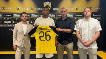 El AEK Atenas anuncia el fichaje del delantero francés Anthony Martial