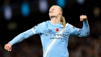 El City arrebata el segundo puesto al Bournemouth con doblete de Haaland