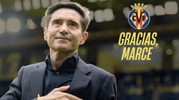 Villarreal anuncia la salida de su entrenador Marcelino al final de la temporada