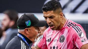 Luis Suárez es sancionado con tres partidos en la MLS por escupir a un rival