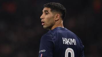 PSG pierde a Achraf Hakimi por lesión para revancha con el Bayern en Múnich