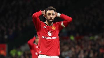 El United desaprovecha superioridad numérica y pierde contra Everton