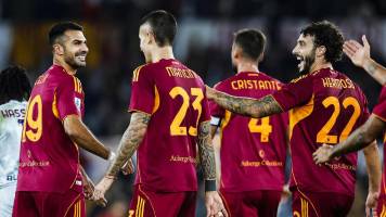 La Roma aprovecha derrota del Napoli y asalta el liderato del fútbol italiano