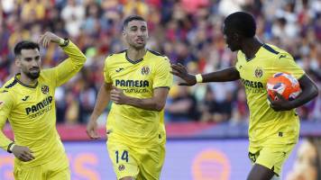 Villarreal vence al Barcelona y logra su boleto para la próxima Champions