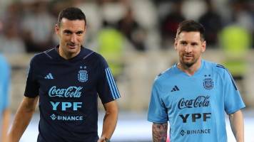 Scaloni anticipa que contará con Messi para el amistoso frente a Puerto Rico