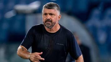 Lazio queda eliminado de la Copa Italia en debut de su técnico Gennaro Gattuso