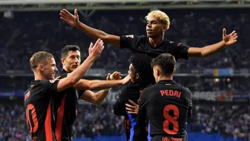Barcelona se consagra campeón de la Liga de España tras vencer al Espanyol