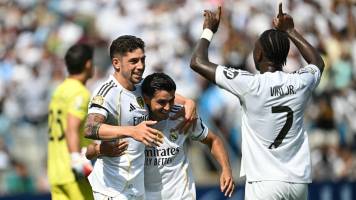 Real Madrid vence a Pachuca para su primera victoria en el Mundial de Clubes