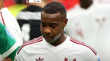El catarí Madibo es suspendido por cinco partidos tras fracturar al canadiense Koné