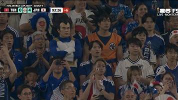 Japón tuvo el apoyo de Gokú y Vegeta en el triunfo por goleada ante Túnez