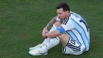 Triste adiós: Messi se despide de los Mundiales con dolorosa derrota