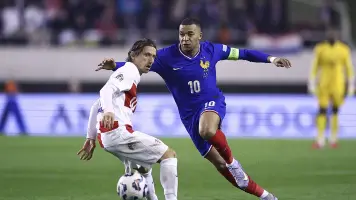 Francia no pudo ante Croacia en el regreso de su capitán Mbappé 