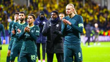 Jugadores del City pagarán entradas a hinchas tras caer ante Bodo/Glimt