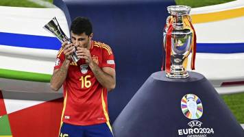 Los números de Rodri, el gran candidato para quedarse con el Balón de Oro