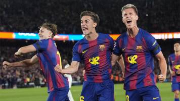 Barcelona vence al Real Madrid y se consagra campeón de la Liga de España