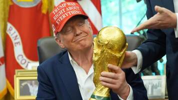 Trump llamó a la selección de Estados Unidos antes de su debut con Paraguay