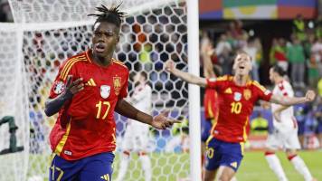 España no dio opción para la sorpresa de Georgia y se mete en cuartos de la Euro