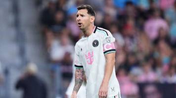 Inter Miami empata ante Columbus Crew en el regreso de Leo Messi a la MLS