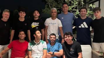 Bolivia y Uruguay presentan sus equipos para jugar la Copa Davis en Santa Cruz