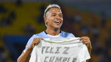 Jair Reinoso se despidió de Aurora y del fútbol boliviano tras anotar más de 200 goles