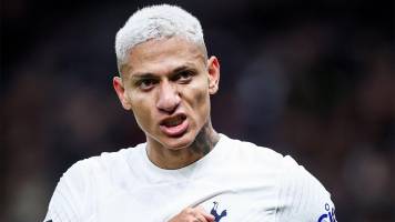 Tottenham excluye a Richarlison de lista de inscritos para la Premier League