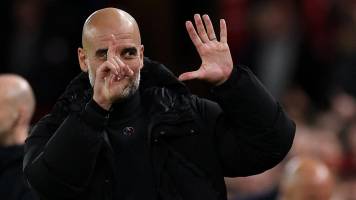 Video: Guardiola y su gesto a la afición del Liverpool que se viralizó en redes