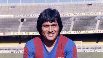 Fallece Hugo Sotil, leyenda del FC Barcelona y de Perú