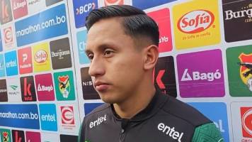 Gustavo Mendoza, defensor de la selección boliviana: “Vine a pelear un puesto” 