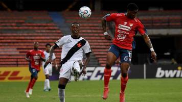 DIM y Vasco da Gama igualan en duelo de remontadas en la Sudamericana