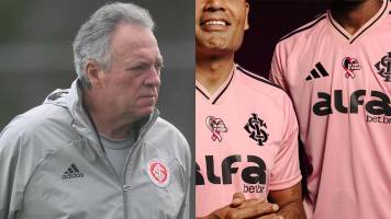 DT del Inter de Brasil causa polémica por declaraciones homofóbicas por color de camiseta
