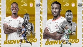 Real Santa Cruz anuncia el fichaje de los colombianos Moreno y Pajoy